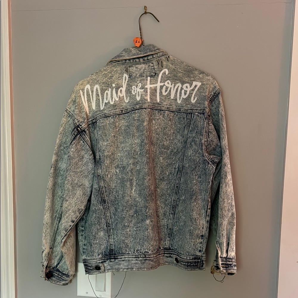 Maid of Honor Denim Jacket